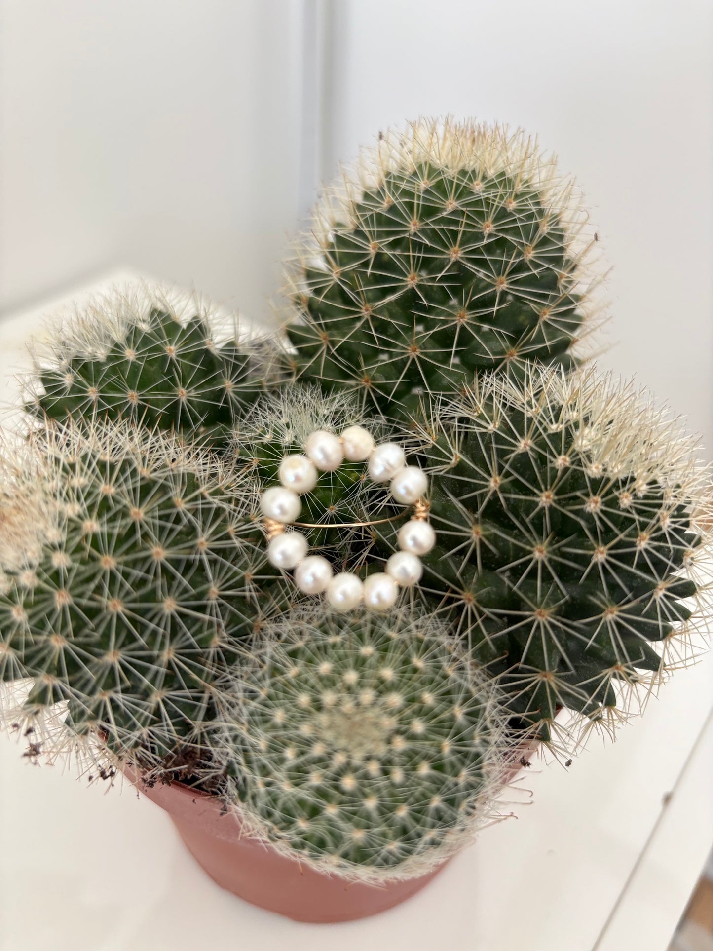 Alba bague en perles